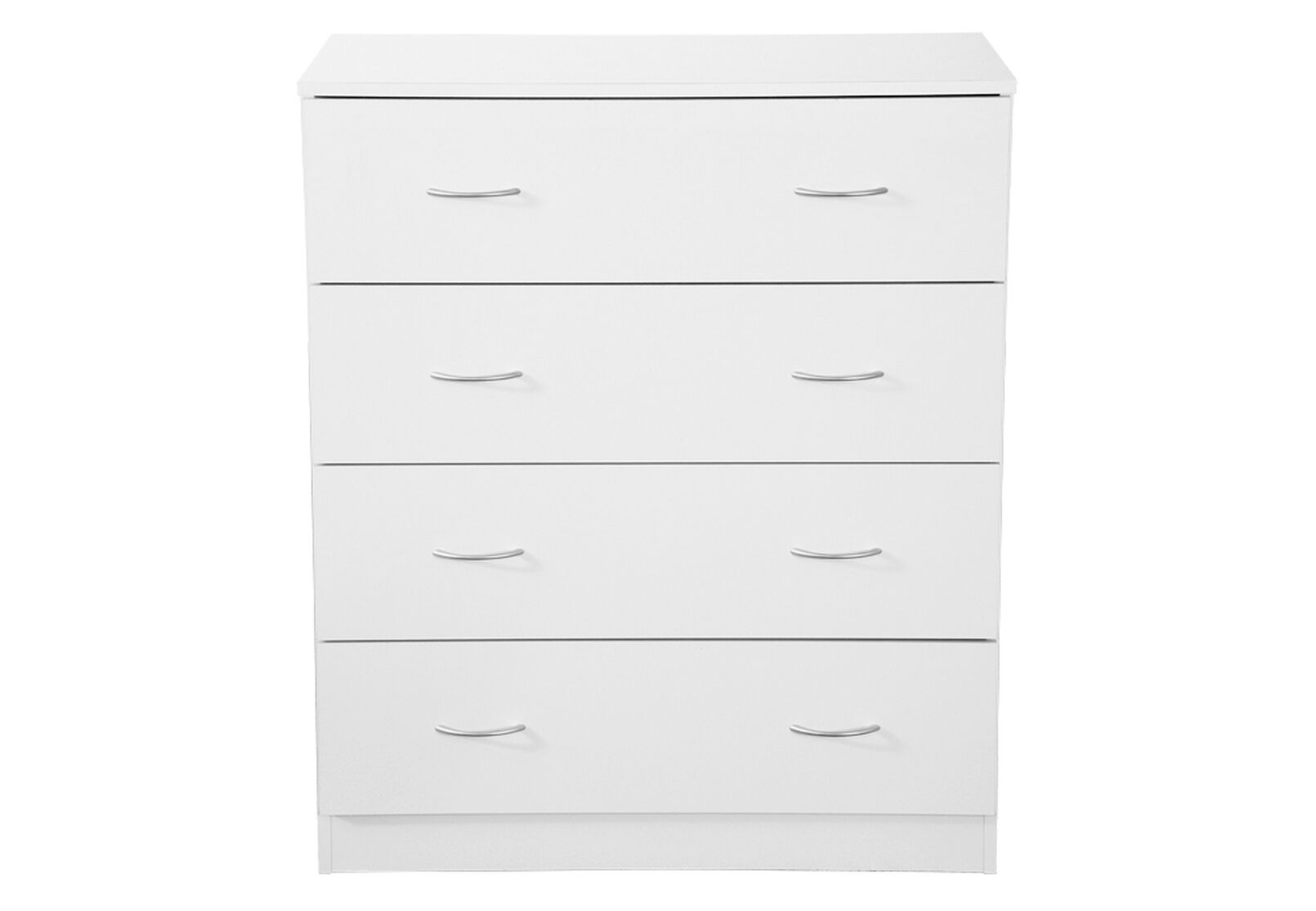 WHITE SPACESAVER 4 Drawer Tall Chest