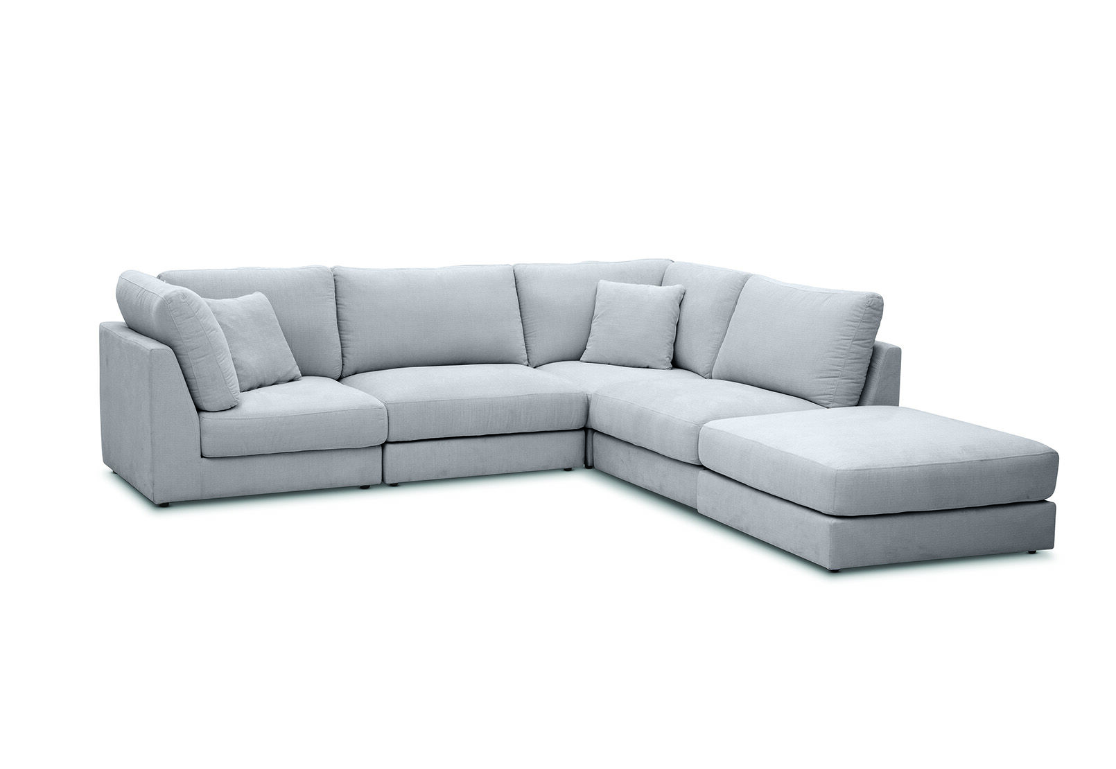 PALLADINO - Fabric 5 Piece Modular Lounge Suite PALLADINO