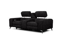 SINATRA FABRIC - Media 2 Seater with Inbuilt Electric Recliners SINATRA FABRIC