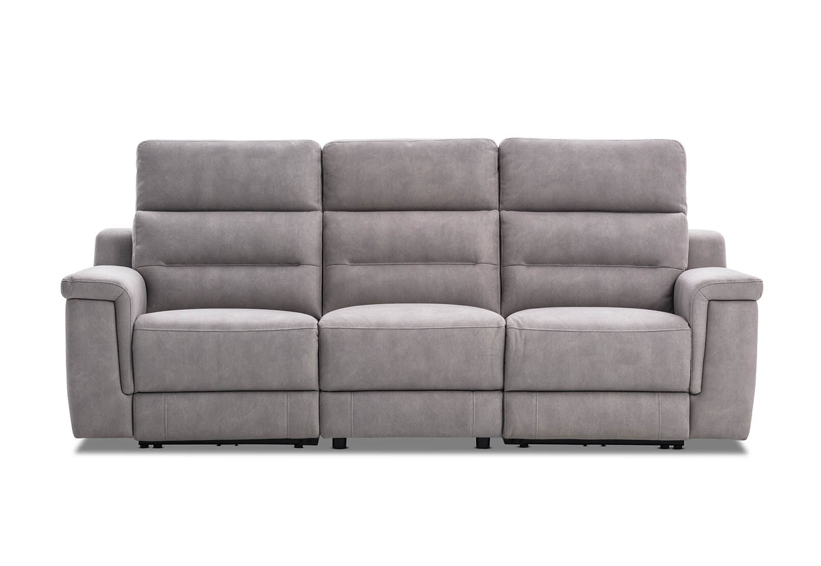 Jarrell blue grey reclining sofa cheap