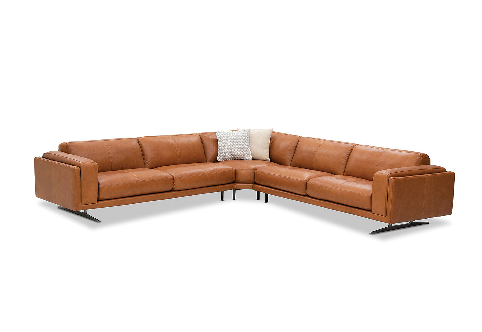 Tan corner lounge best sale
