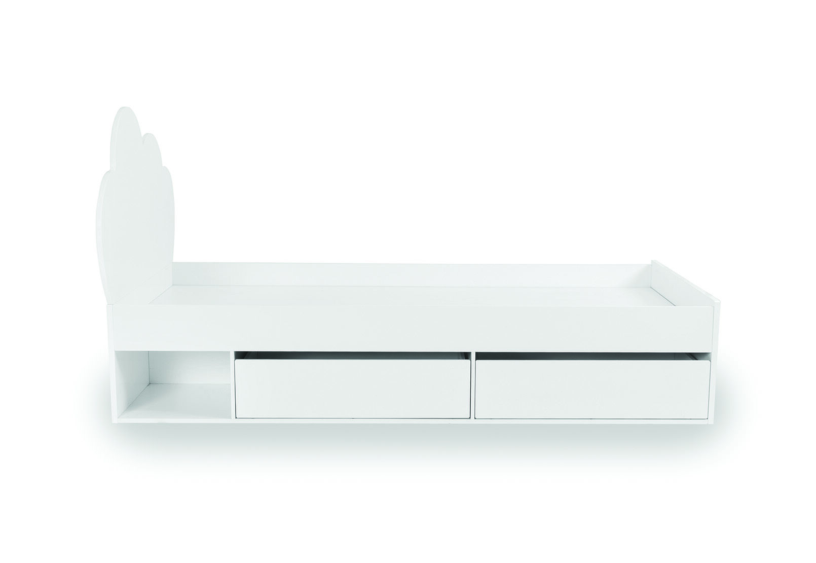 McLEAN - Single Bed Cloud Headboard with Storage McLEAN