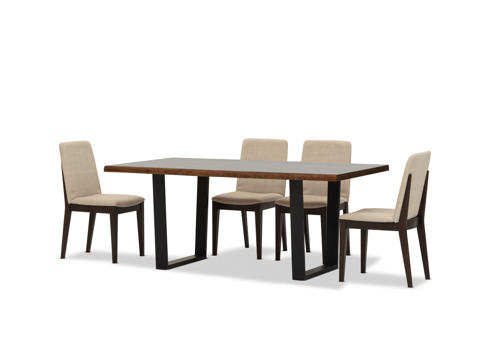 NERO - 7 Piece 1800 Dining Suite. NERO