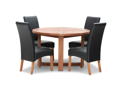 SILVERWOOD MK2 - 5 Piece Dining Suite