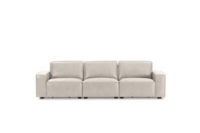 BARTELLE LEATHER - 3.5 Seater Sofa