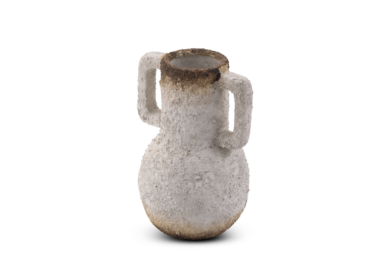 FINES - Distressed Ceramic Decorative Vessel 25cm FINES