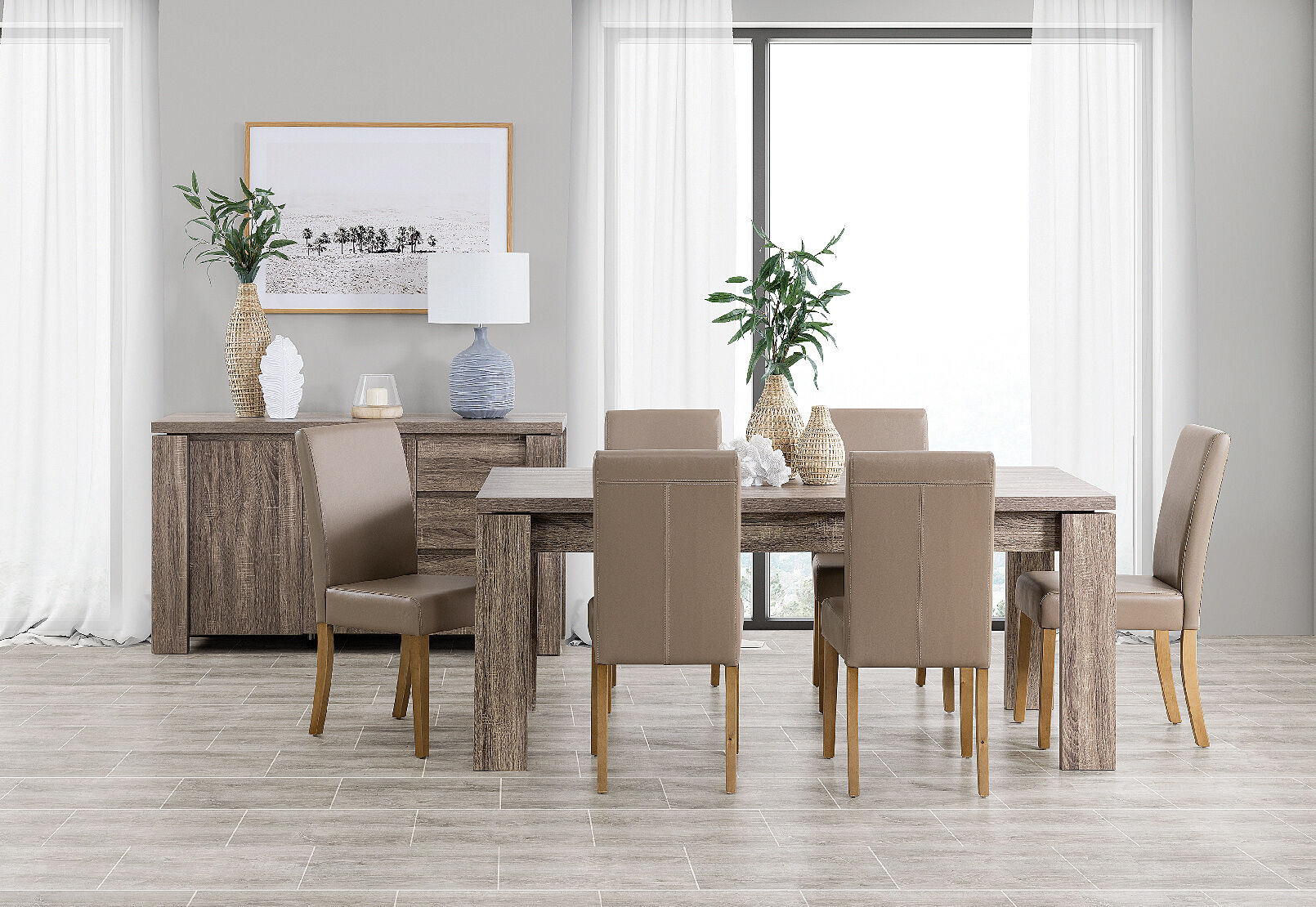 Amart 7 piece dining set sales