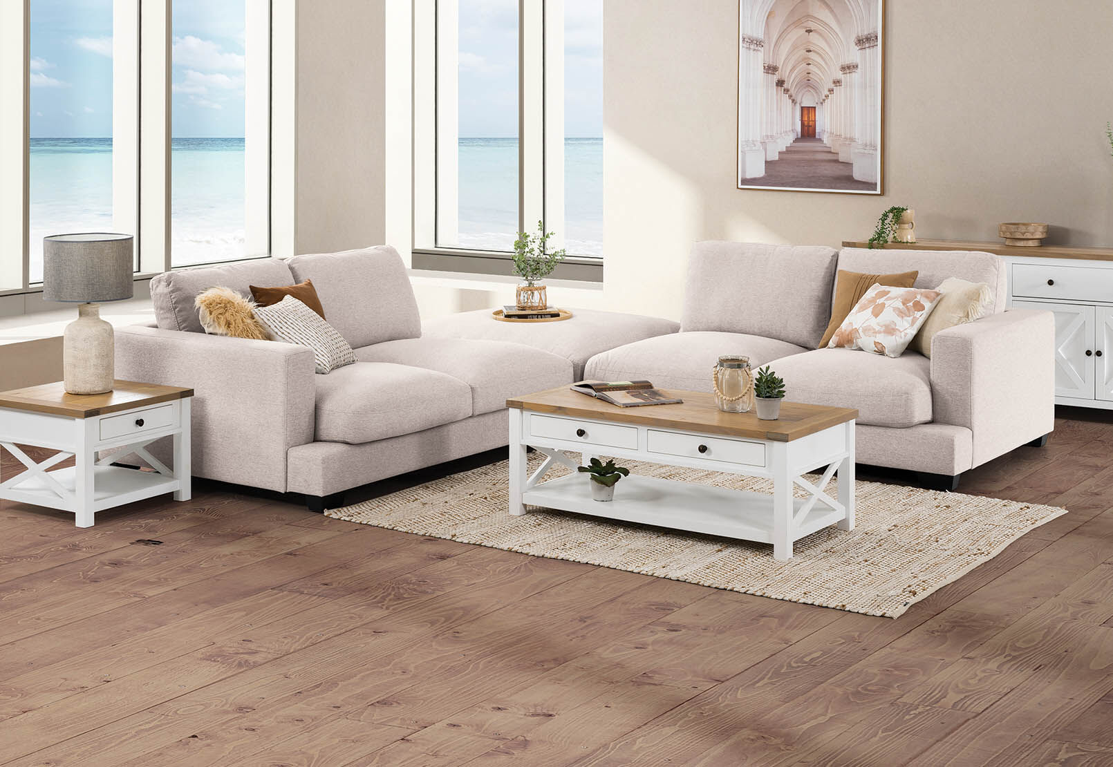4 seater store sofa amart