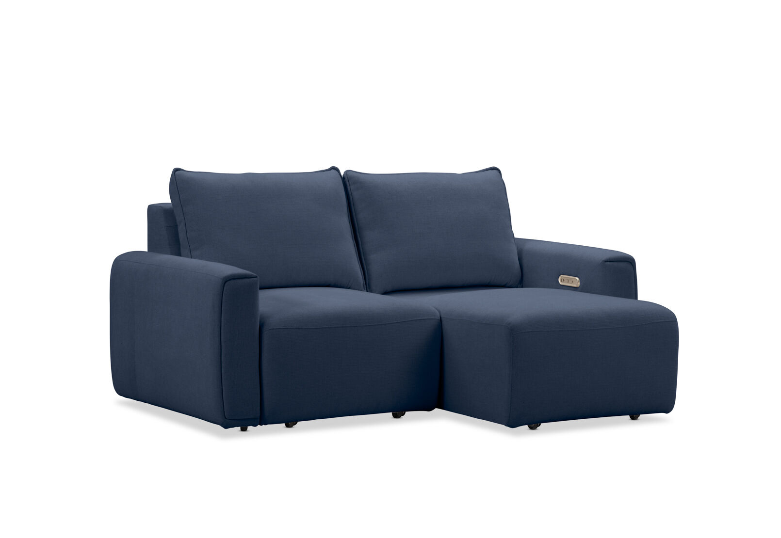 MIKAELA - 2 Seater with Sliding Electric Chaise MIKAELA
