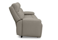 HOLLYWOOD LEATHER - Media 3 Seater with Electric Recliners HOLLYWOOD LEATHER