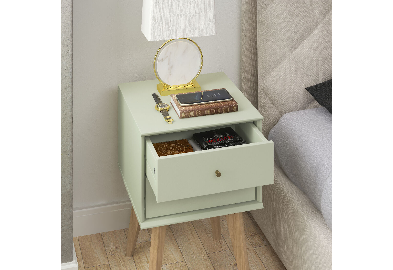 FIELDS - 2 Drawer Bedside Table FIELDS