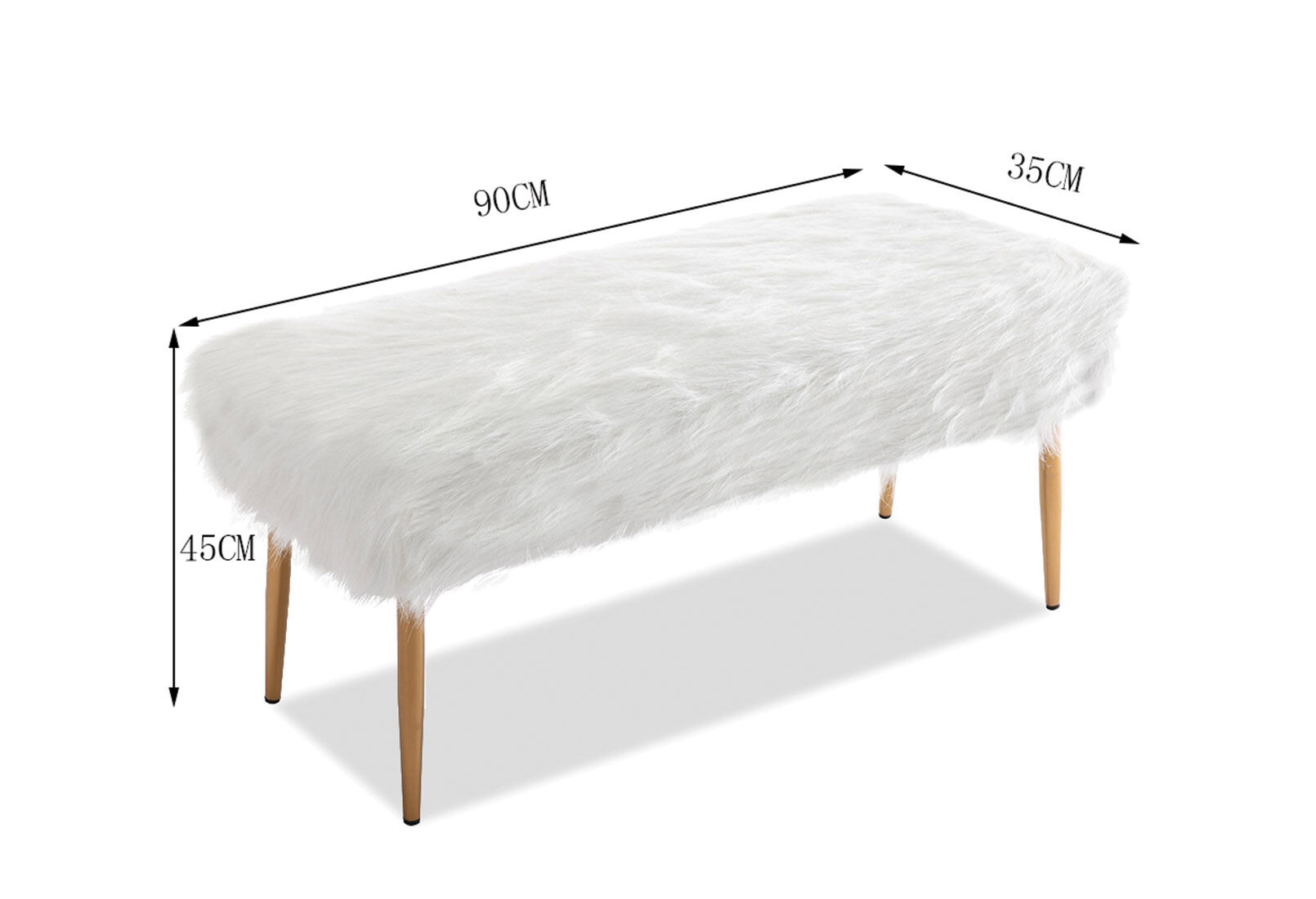 Fluffy sales bench seat