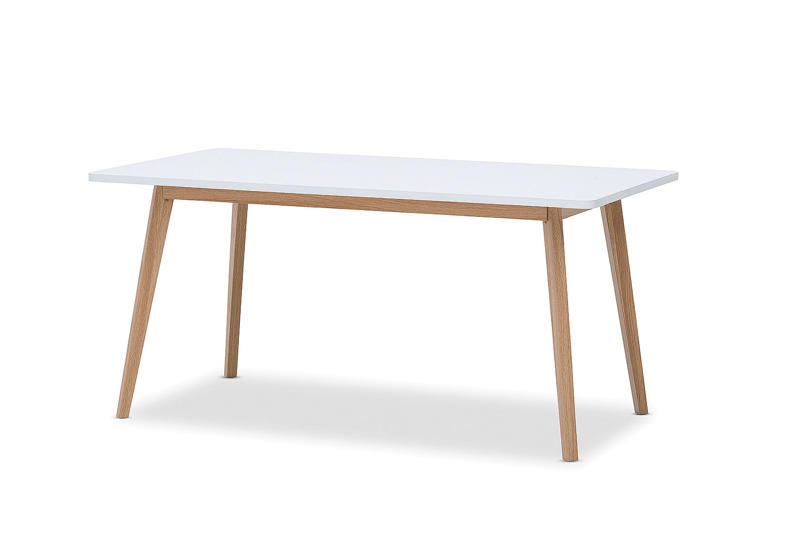 WHITE/OAK ALYSSA Dining Table