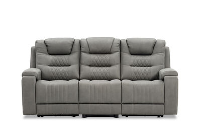 AGASSI FABRIC - 3 Seater with Dual Motor Recliner