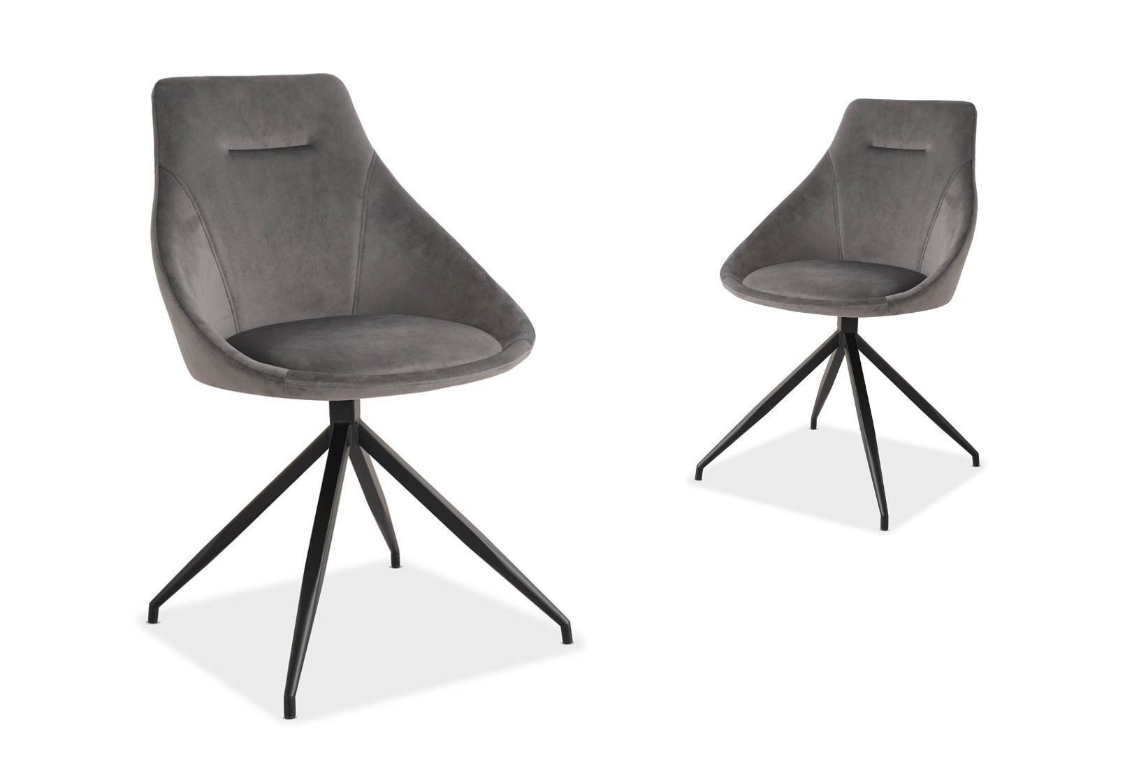 Doris swivel top accent chair
