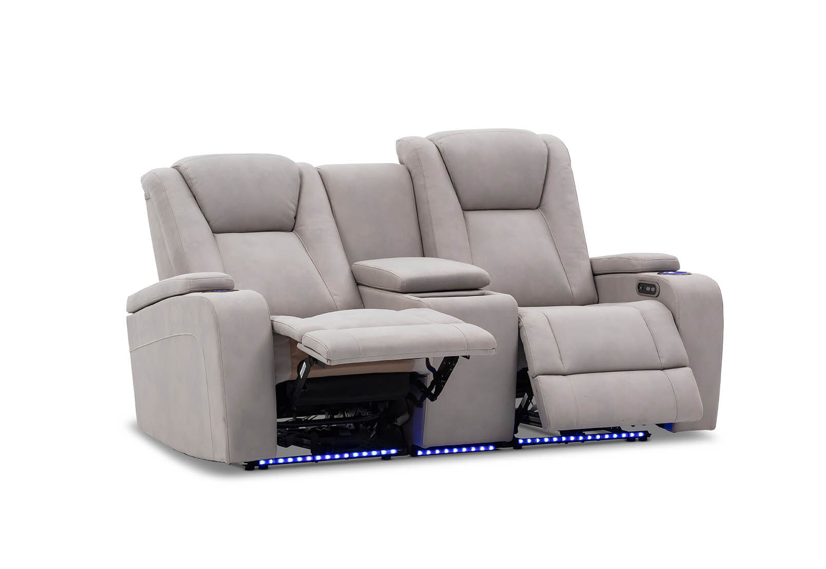 LIGHT GREY SENTINAL MK2 Fabric 2 Seater