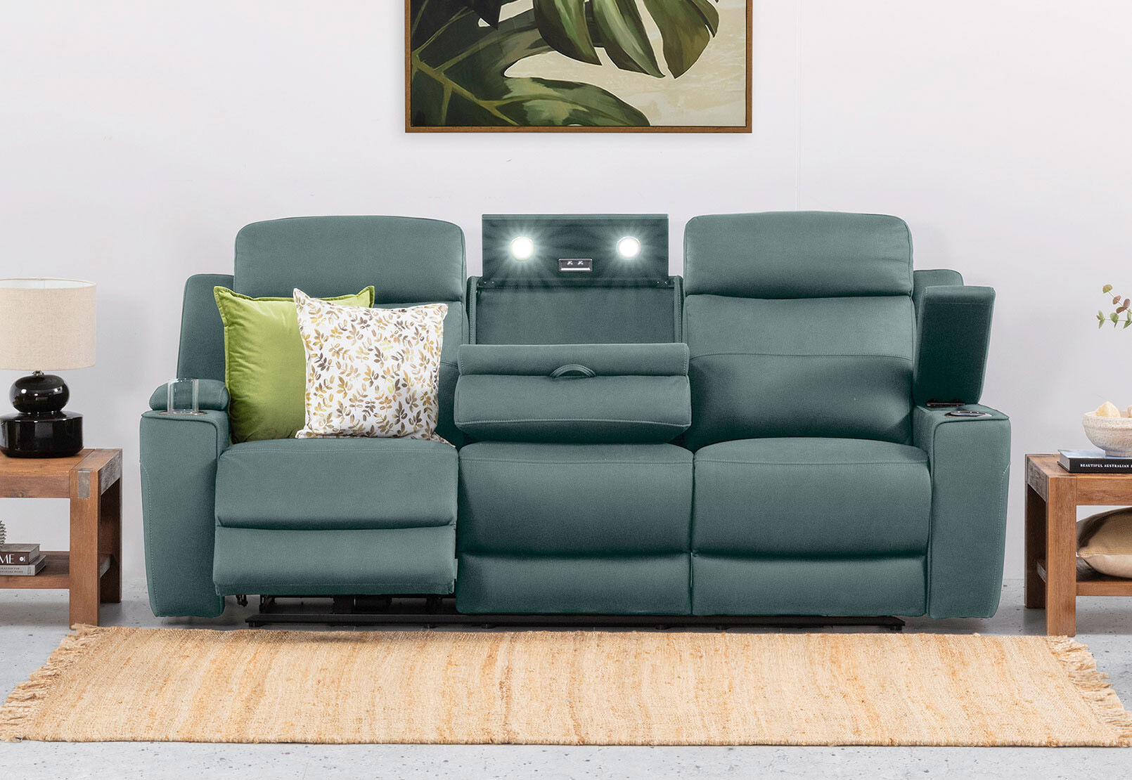 ALEXIOS - 3 Seater with Electric Recliner ALEXIOS