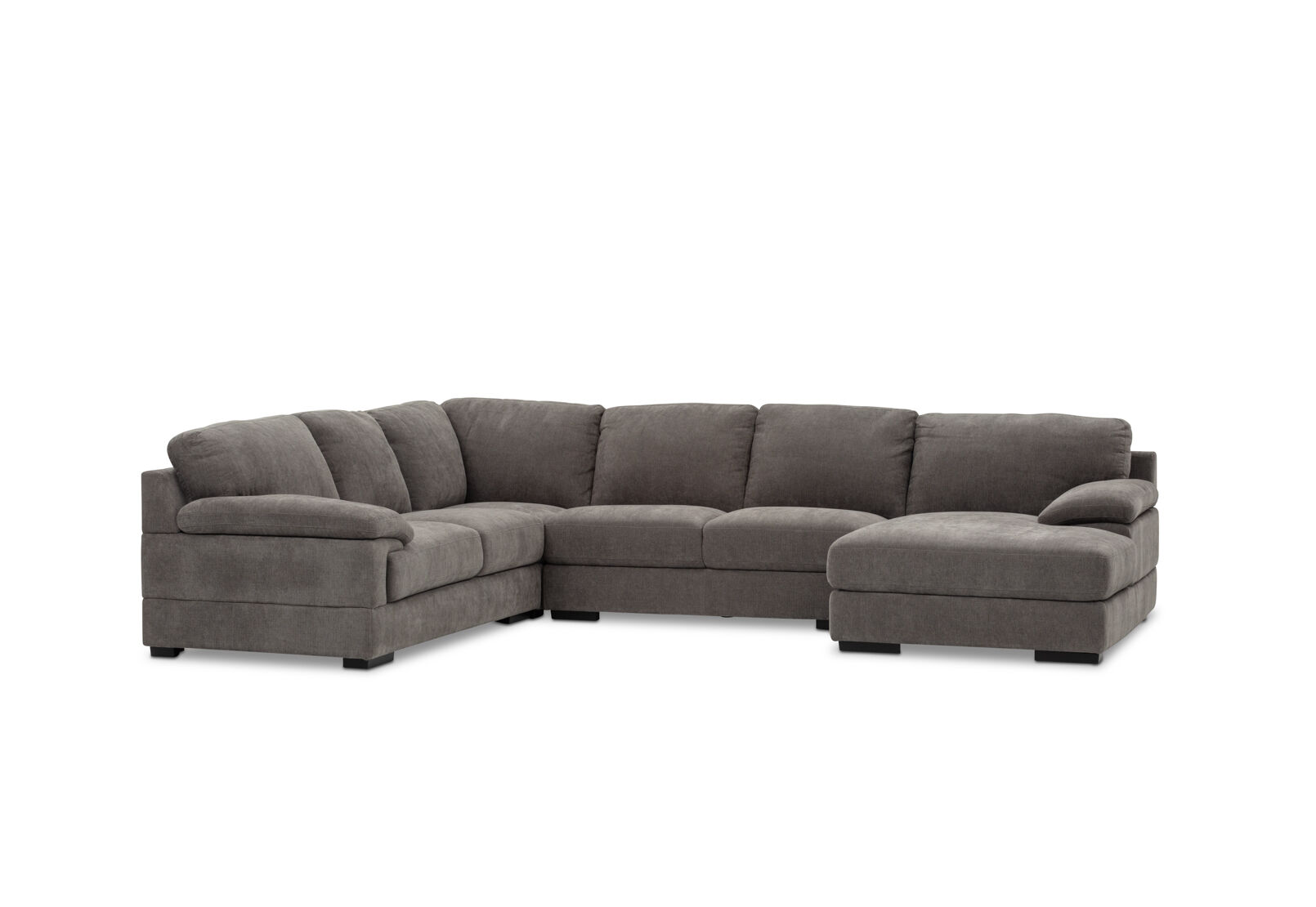 CANDACE FABRIC - 6 Seater Corner RHF Chaise CANDACE FABRIC