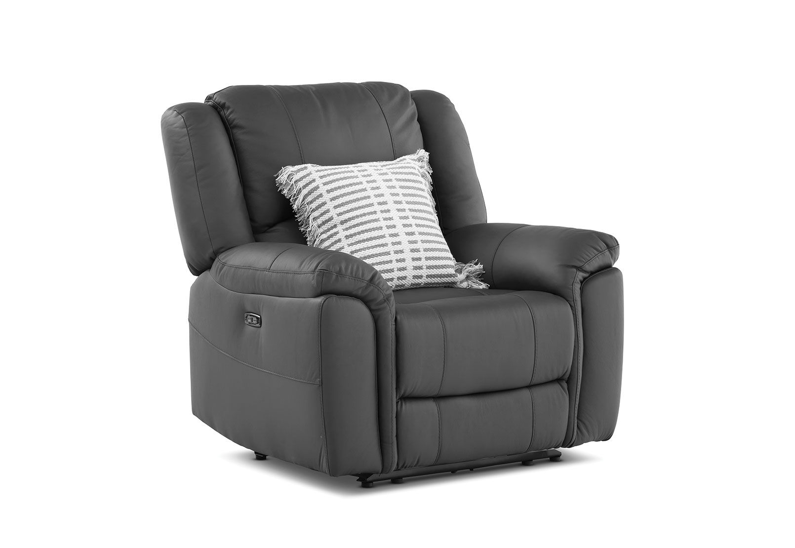 GEOFFREY - Leather Electric Recliner GEOFFREY