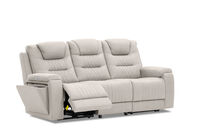 AGASSI FABRIC - 3 Seater with Dual Motor Recliner AGASSI FABRIC