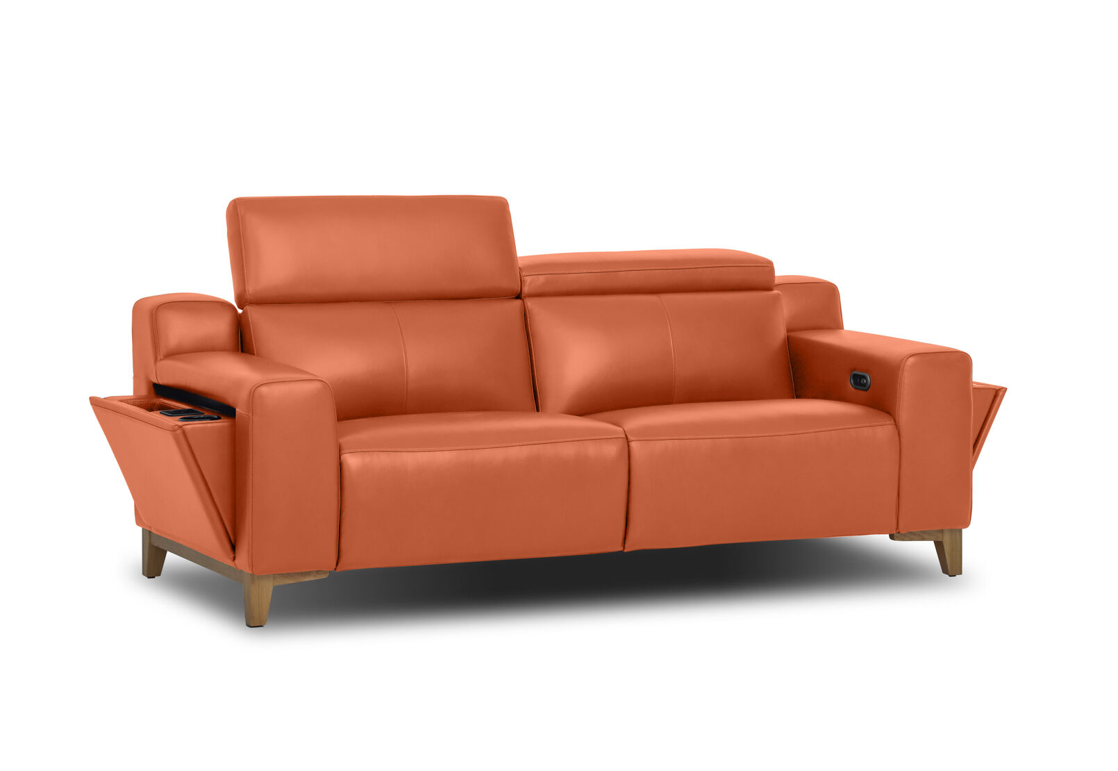 GAGE LEATHER - 2 Seater Electric Recliners (Leather) GAGE LEATHER