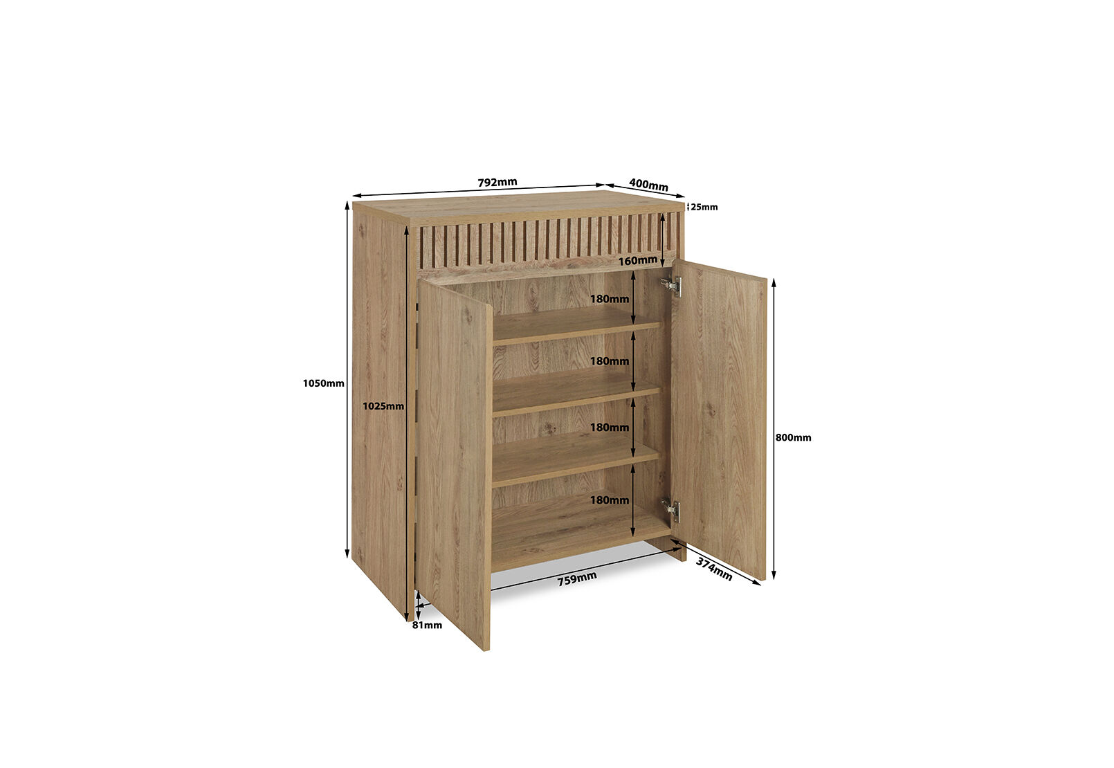 STEPHENSON - 2 Door Buffet STEPHENSON