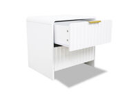 CARRARA - 2 Drawer Bedside CARRARA