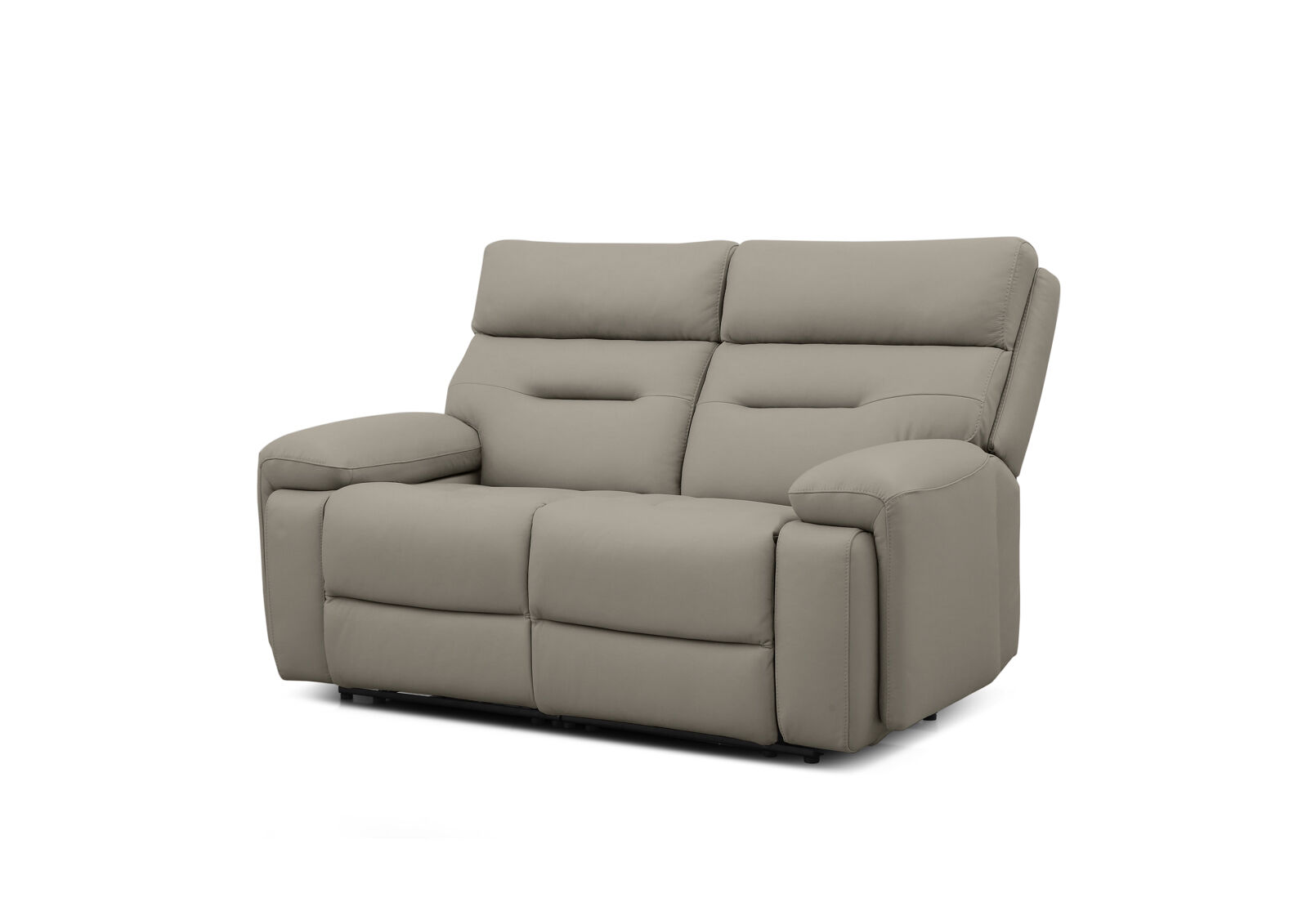 HOLLYWOOD LEATHER - Media 2 Seater with Electric Recliners HOLLYWOOD LEATHER