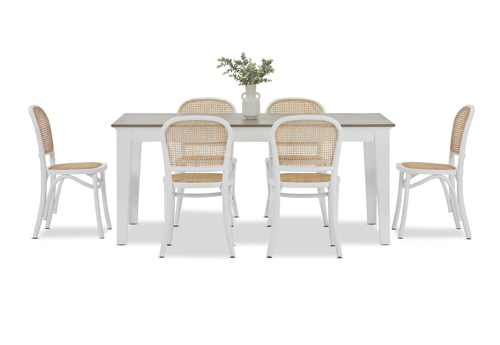 MARSEILLE - 7 Piece Dining Suite with Toulouse Dining Chairs MARSEILLE