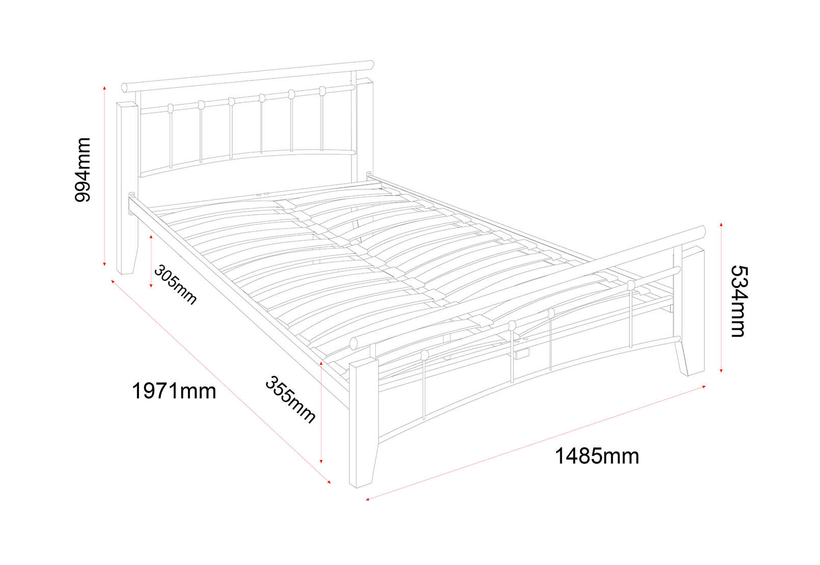 SAN BERNARDO - Double Bed SAN BERNARDO