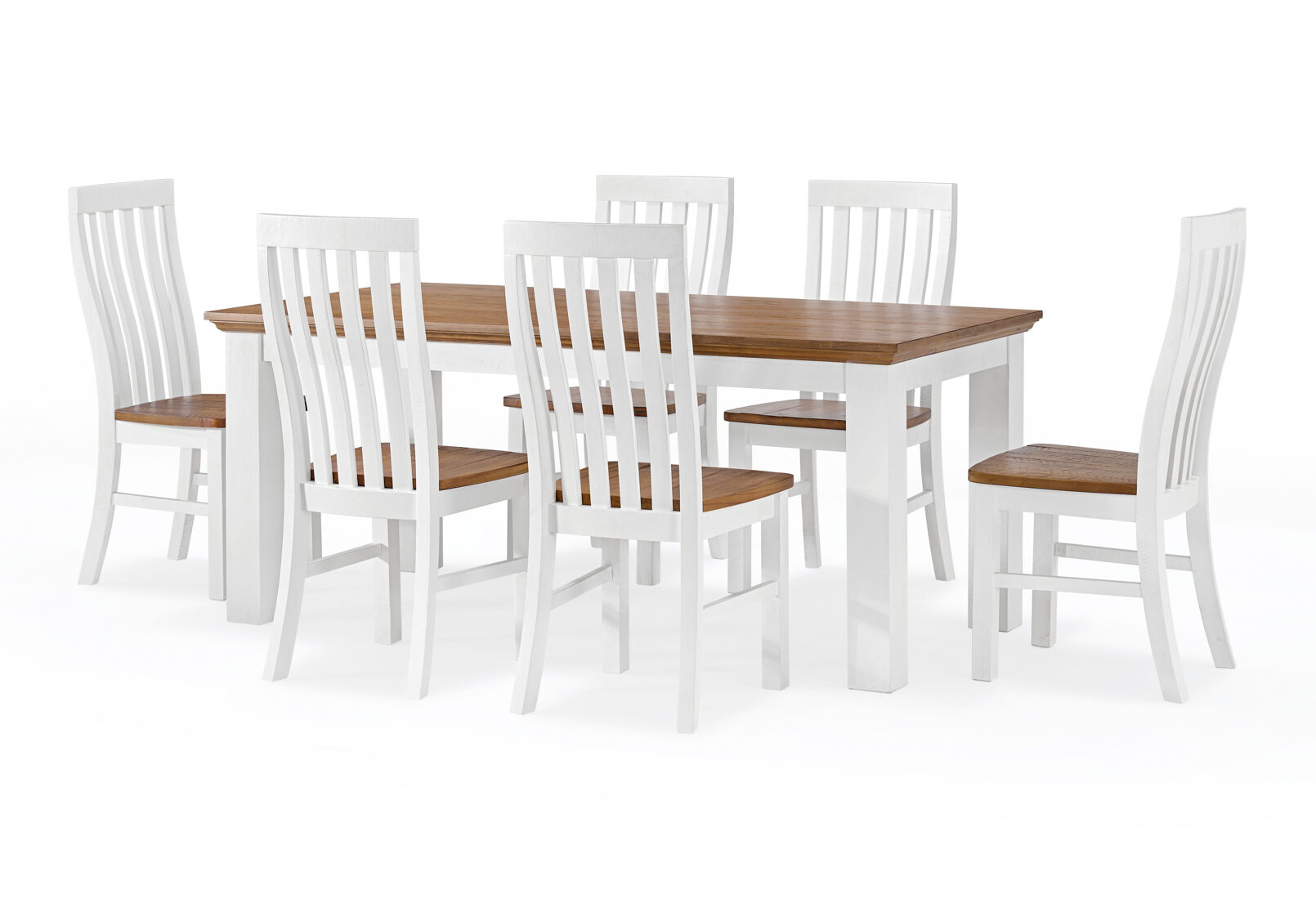 CHARLSBOURG - 7 Piece Dining Suite CHARLSBOURG