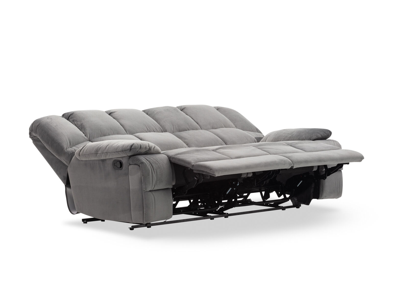 LEBRON FABRIC - 3 Seater with 2 inbuilt Recliners LEBRON FABRIC