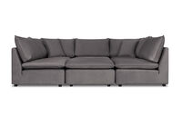 RONSTADT FABRIC - Corner Lounge with Ottoman RONSTADT FABRIC
