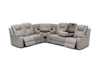 SENTINAL MK2 LEATHER - 5 Piece Corner with RHF 3 Seater SENTINAL MK2 LEATHER