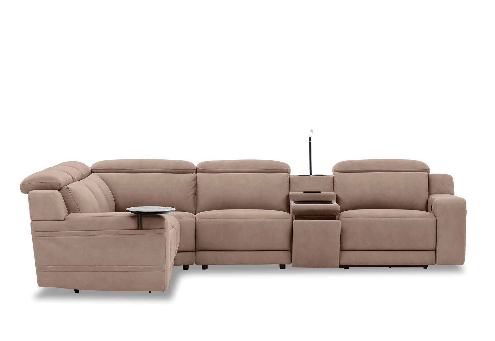 Taupe leather recliners 2025