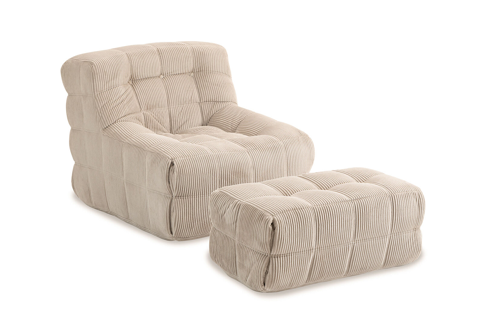 BAUTISTA - Accent Chair and Ottoman BAUTISTA
