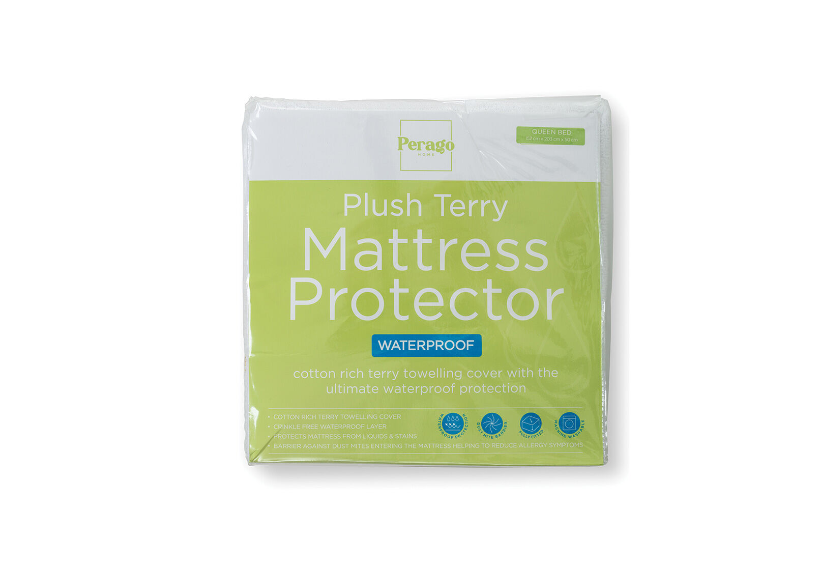 Double Mattress Protector In White Shop At Amart