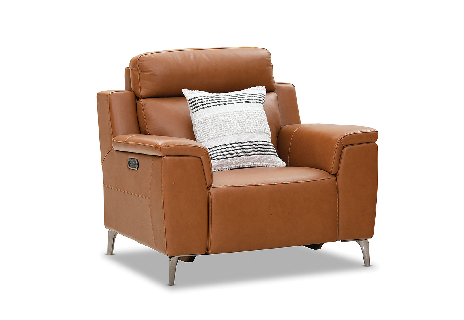 ARISTOTLE - Leather Electric Recliner ARISTOTLE