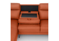 CAPEL LEATHER - 3 Seater Sofa with LHF Chaise CAPEL LEATHER