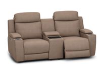 ALEXIOS - 2 Seater with Electric Recliner and Console ALEXIOS