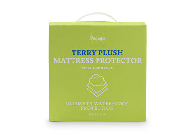 SINGLE MATRESS PROTECTOR - Plush Terry Mattress Protector