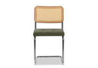 ELANE - Green Set of 2 Dining Chairs ELANE