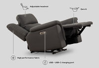 WOLFGANG FABRIC - Electric Recliner WOLFGANG FABRIC