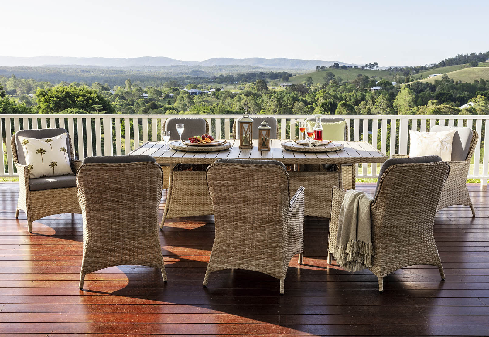 9 piece patio deals table and chairs