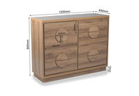 BERNAL - 8 Drawer Dresser BERNAL