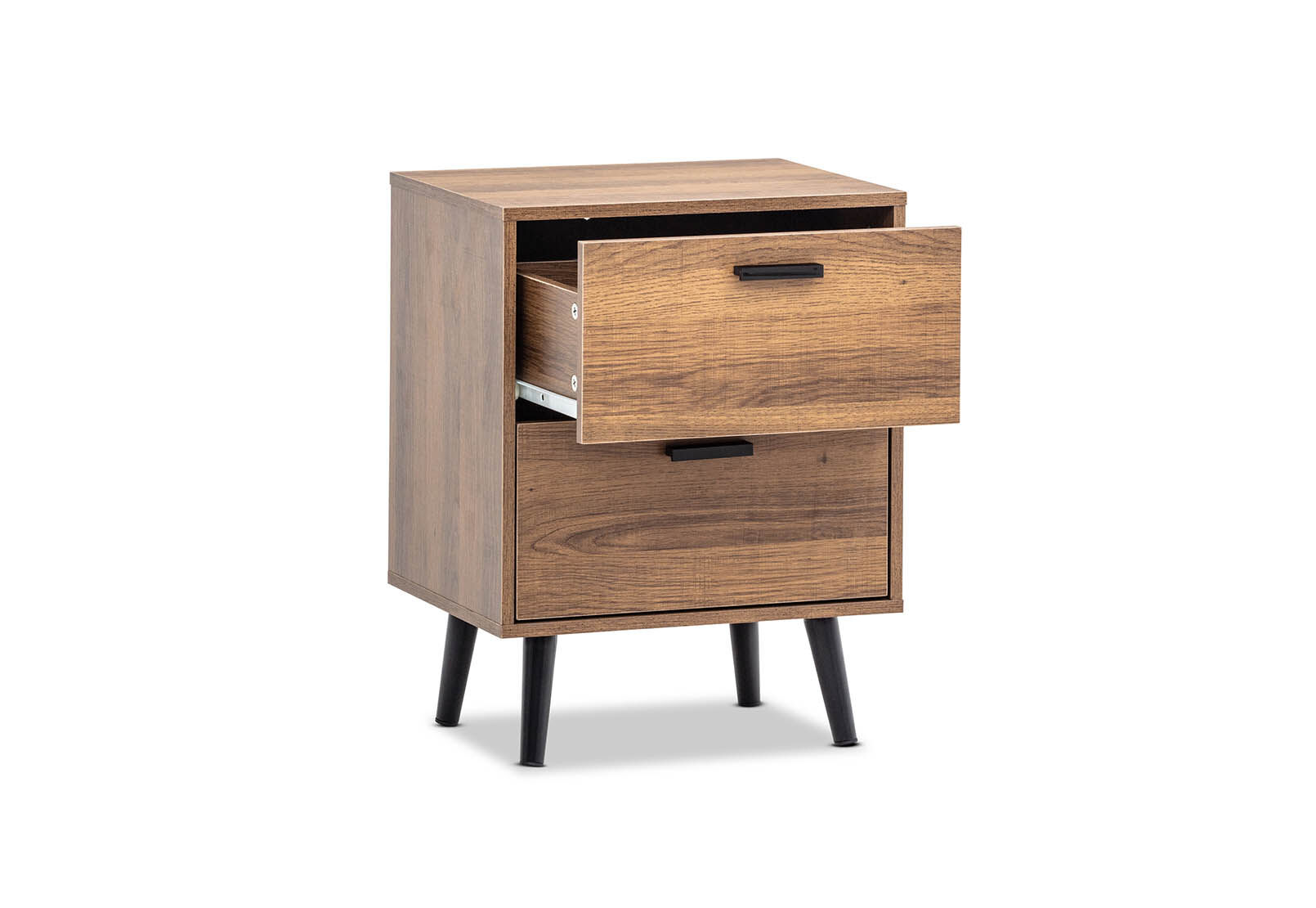 DUNLAP - 2 Drawer Bedside DUNLAP