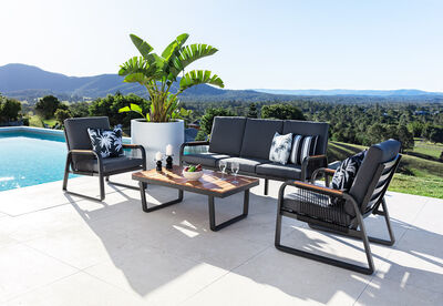 STROMBOLI - 4 Piece Outdoor Lounge Setting
