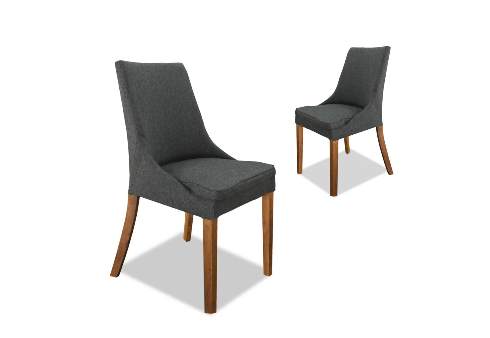 BADDECK - Set of 2 Dining Chairs BADDECK