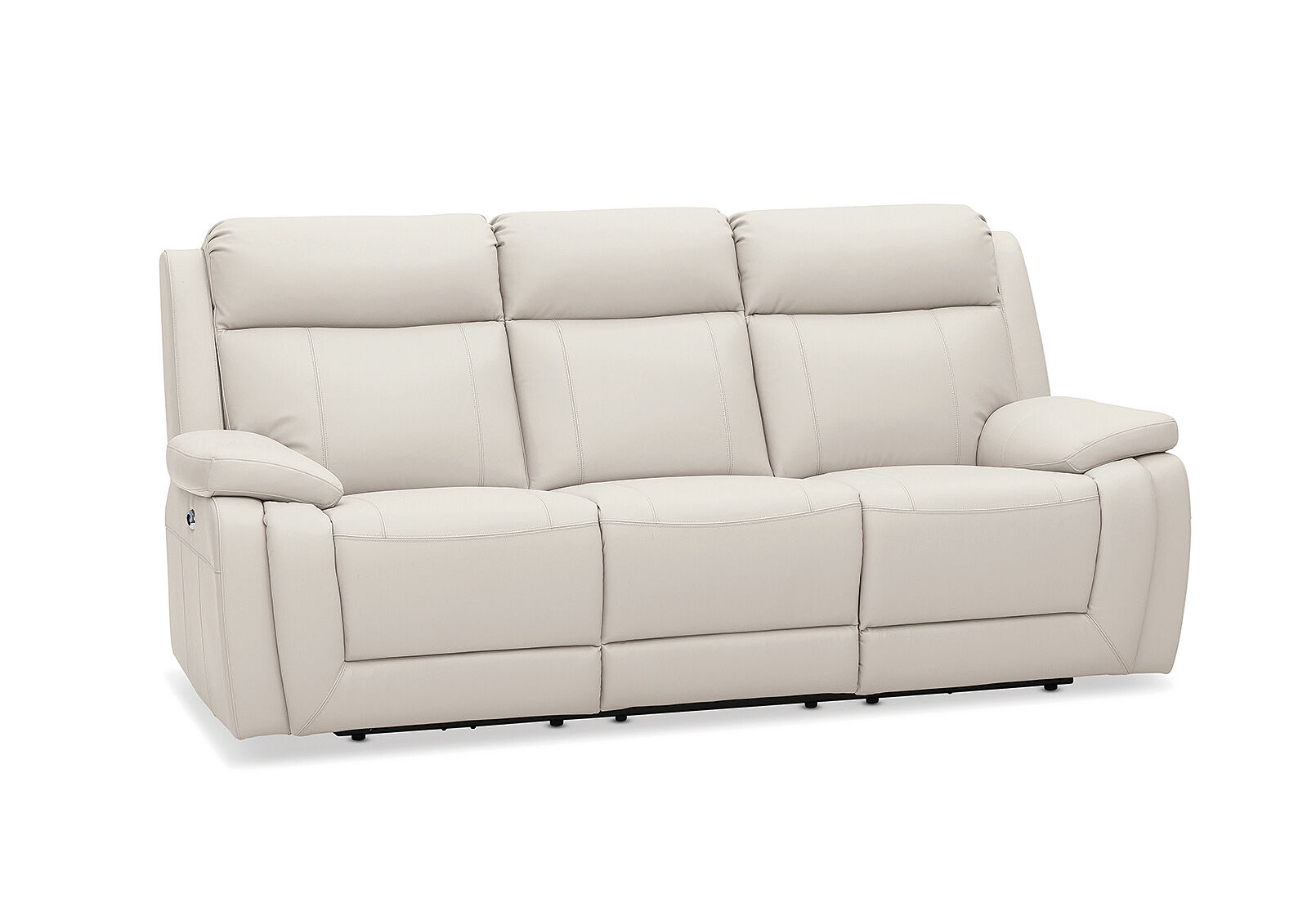 SAN MARCO - Leather 3 Seater Recliner Lounge SAN MARCO
