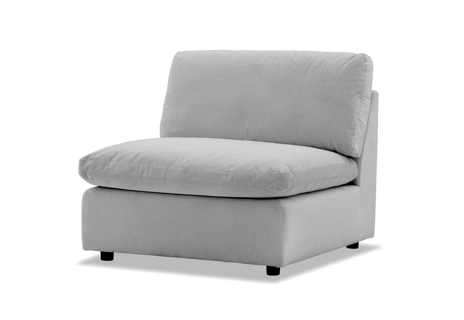 SUNNI FABRIC - Modular Armless Chair SUNNI FABRIC